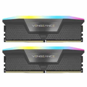 DDR5 64GB 6000MHz CL40 KIT (2x32GB) Corsair RGB Vengeance 1,4V Gaming črna (CMH64GX5M2B6000Z40)
