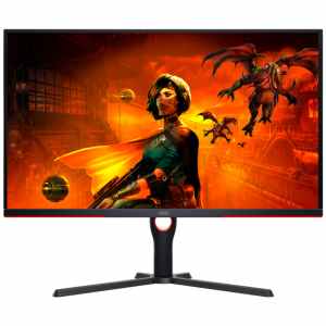 Monitor AOC 80 cm (31,5") U32G3X 3840x2160 Gaming 144Hz IPS 1ms 2xHDMI 2xDisplayPort HAS Zvočniki  3H sRGB122% FreeSync Premium G-Sync Compatible