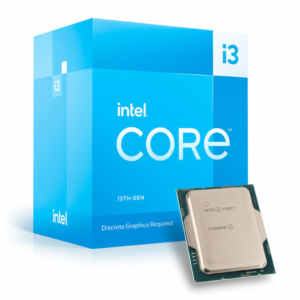 Procesor Intel 1700 Core i3 i3-13100F 8C/16T 3,4GHz/4,5GHz BOX 89W brez grafike brez hladilnika