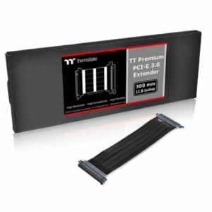 PCI-e 3.0 Extender Riser Thermaltake AC-045-CN1OTN-C1 TT Premium 30cm - črn