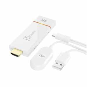 Brezžični adapter 4k j5create za zrcaljenje slike na TV iz iOS, Android, Windows...