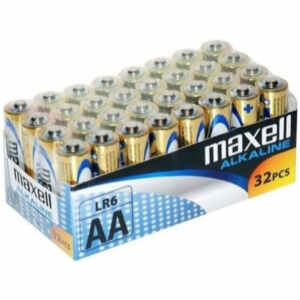 Baterijski vložek Alkalni 1,5V AA/LR6 32 kosov MAXELL (790261)