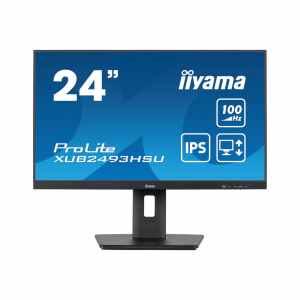 Monitor Iiyama 60,5 cm (23,8") XUB2493HSU-B7 1920x1080 100Hz IPS 1ms HDMI DisplayPort 2xUSB2.0 Pivot  sRGB96% ProLite