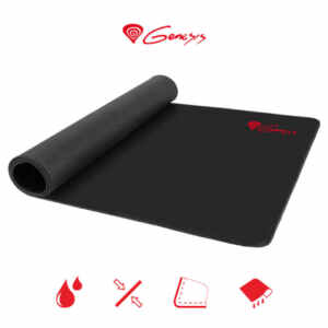 Podloga za miško Genesis Carbon 500 Maxi Logo vodoodporna zaščiteni robovi 900x450mm