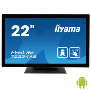 Računalnik AIO All-In-One 54,6 cm (21,5") 1920x1080 Iiyama Prolite T2234As-B1 Rockchip RK3288 Quad-core Cortex--A17/2GB/eMMC 16GB/Mali-T760 M4/IPS LED touch/Android
