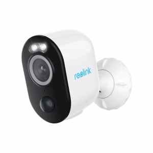 Zunanja nadzorna kamera Reolink 2880x1620 WiFi horizontalno 100° barvni nočni pogled (Argus Series B330 Wh)