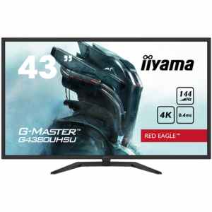Monitor Iiyama 108 cm (42,5") G4380UHSU-B1 3840x2160 Gaming 144Hz LED 0,4ms 2xHDMI DisplayPort 4xUSB3.2 Zvočniki 2x7W  FreeSync Premium G-Master Daljinec