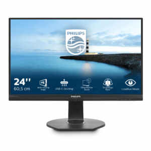 Monitor Philips 60,5 cm (23,8") 241B7QUPBEB 1920x1080 IPS 5ms VGA HDMI DisplayPort 2xUSB3.0 Pivot Zvočniki  sRGB RJ45