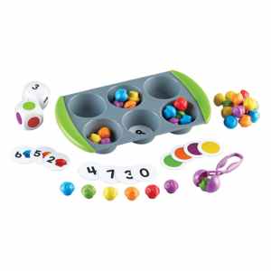 Learning Resources komplet za učenje matematike Mini Muffin Match Up (062552)