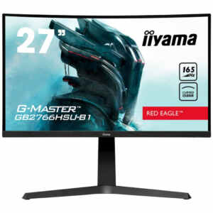Monitor Iiyama 68,6 cm (27,0") GB2766HSU-B1D 1920x1080 Curved Gaming 165Hz VA 1ms 2xHDMI DisplayPort 2xUSB2.0 Zvočniki  FreeSync Premium