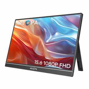 Prenosni monitor Arzopa 39,6 cm (15,6") A1 1920x1080 60Hz IPS 6ms Mini-HDMI 2xUSB-C Zvočniki NTSC45%