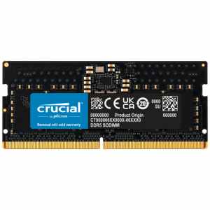 SO-DIMM DDR5 8GB 5600MHz CL46 Single (1x 8GB) Crucial - 1,1V črna (CT8G56C46S5)