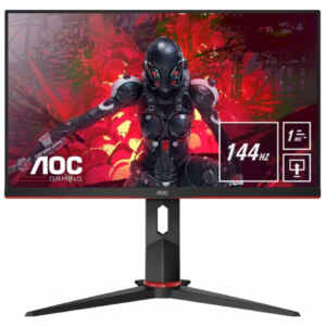 Monitor AOC 60,5 cm (23,8") C24G2U 1920x1080 Curved Gaming 165Hz VA 4ms VGA 2xHDMI DisplayPort 4xUSB3.0 Pivot Zvočniki  FreeSync