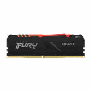 DDR4 16GB 3600MHz CL18 Single (1x16GB) Kingston RGB Fury Beast XMP2.0 1,35V Gaming črna (KF436C18BBA/16)