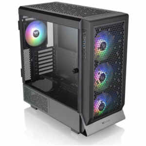 Ohišje Thermaltake Ceres 500 TG MidiATX - črna RGB
