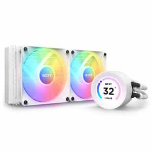 Vodno hlajenje NZXT Kraken Elite - 240mm RGB bela (RL-KR24E-W1)
