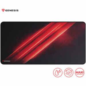 Podloga za miško Genesis mikrovlakna 900x450x2,5mm CARBON 500 Maxi Flash G2 vodoodporna črna