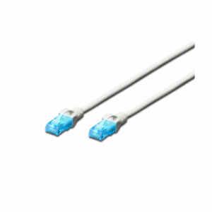 KABEL PATCH UTP Cat 5e  2,00m  RJ45 10/100 Digitus - bel (DK-1511-020/WH)
