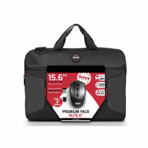 Torba za notesnik 39,6 cm (15,6″) Port Premium Pack + WL miška črna (501873)