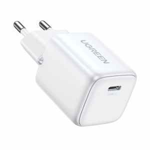 Hišni polnilec 100-240V => 1x USB-C 30W GaN II PD Nexode Charger Ugreen CD319 bel (15326)