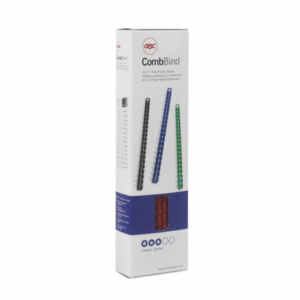 Spirale GBC pvc 12 mm bele 100 kos