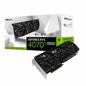 Grafična kartica nVidia RTX4070Ti Super PNY VERTO Overclocked Triple - 16GB GDDR6X (VCG4070TS16TFXPB1-O)