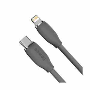 Kabel USB-C => Lightning 1,20m 20W Baseus Jelly črn (CAGD020001)