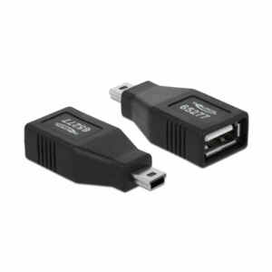 USB mini (5pin) => USB-A adapter Delock (65277)