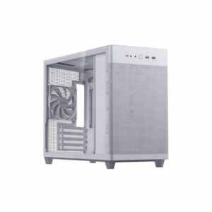Ohišje Asus Prime AP201 - Seklena stranica miniATX - bela