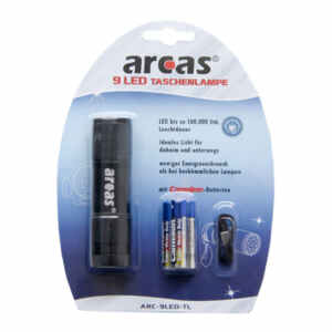 Svetilka LED Arcas  9 LED ročna
