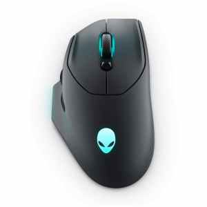 Miš Dell brezžična, USB Alienware  AW620M (Dark Side of the Moon) optična gaming 7 gumbov 26000DPI RGB črna (545-BBFB)