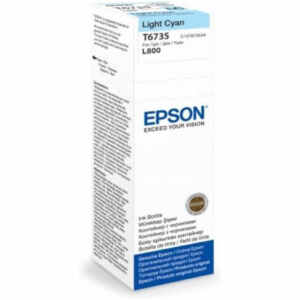 ČRNILO EPSON SVETLA CYAN STEKLENIČKA, 70 ML L800 (C13T67354A)