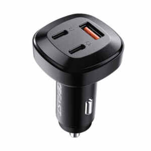 Avto polnilec 12V/24V => USB-A + 2x USB-C 66W PD3 + PPS + QC4 Acefast (B3)