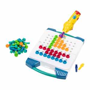 Learning Resources igrača Design & Drill Take-Along Toolkit (062572)