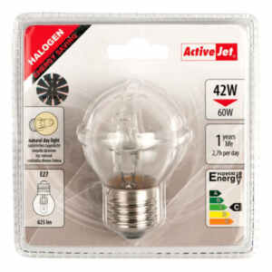 Žarnica Halogen ACTIVEJET E14 42W