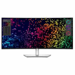 Monitor Dell 100,8 cm (39,7") U4025QW 5120x2160 Curved 120Hz IPS 5ms HDMI DisplayPort Thunderbolt4 USB-C 140W Thunderbolt4-Out 5xUSB3.2 2xUSB-C-Out HAS Zvočniki 2x9W  3H DCI-P3-98% RJ45 KVM