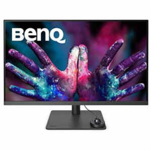 Monitor BenQ 80 cm (31,5") PD3205U 3840x2160 grafično oblikovanje IPS 5ms HDMI DisplayPort USB-C 90W 2xUSB3.2 Pivot Zvočniki 2x5W  sRGB99% KVM HDR10 črna 9300K 5000K 6500K