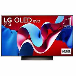 TV sprejemnik LG 48,0" 121,9 cm OLED48C41LA 3840x2160 OLED SMART webOS 3xHDMI 2xUSB2.0 BT WiFi RJ45  120Hz 120Hz FreeSync G-Sync Compatible