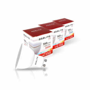 LED žarnica ASALITE GU10 7W 3000K 560lm