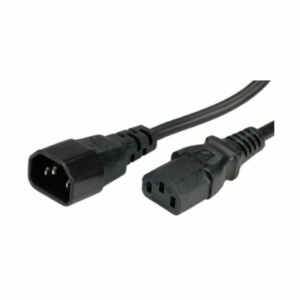 KABEL NAPAJALNI 220V podaljšek 3,00m C13 - C14 Value (19.99.1530-50)