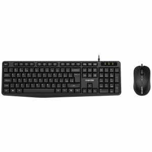 Tipkovnica in miš Canyon USB SET-1 črna SLO gravura (CNE-CSET1-AD)