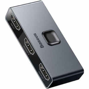 Podatkovni preklopnik Baseus 2:1 HDMI 1.4 4K Matrix  dvosmerni (CAHUB-BC0G)