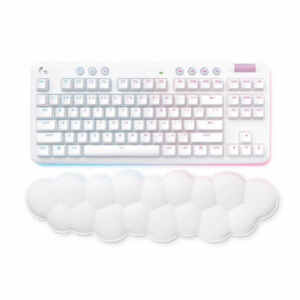 Gaming Tipkovnica brezžična + Bluetooth Logitech G715 Linear US international | SLO gravura bela RGB (920-010692)