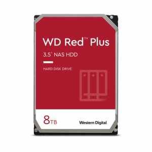 Trdi disk 8TB SATA3 WD80EFPX 6Gb/s 256MB 5.640 Red PLUS - primerno za NAS