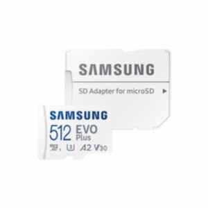 Spominska kartica SDXC-Micro 512GB Samsung Evo Plus 130MB/s/90MB/s U3 V30 UHS-I +adapter (MB-MC512KA/EU)