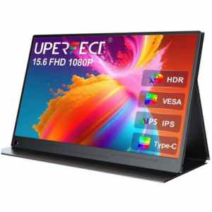 Prenosni monitor Uperfect 39,6 cm (15,6") M156T03 1920x1080 60Hz IPS 25ms HDMI 2xUSB-C Zvočniki sRGB72%- odprta embalaža