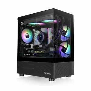 Ohišje Thermaltake View 170 TG microATX - črna ARGB