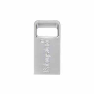 Spominski ključek 256GB USB 3.2 Kingston DT Micro 200MB/s - kovinski/micro/srebrn (DTMC3G2/256GB)
