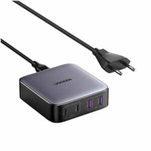 Hišni polnilec 100-240V => 2x USB-A 2x USB-C 65W za mobilni telefon ali tablični računalnik GaN PD3 + QC4 Ugreen Nexode (90747)