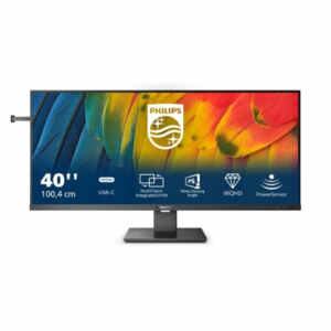 Monitor Philips 101,6 cm (40,0") 40B1U5600 3440x1440 120Hz IPS 4ms HDMI DisplayPort USB-C 100W 4xUSB3.2 HAS Zvočniki  3H sRGB121% AdaptiveSync KVM HDR400 Serija 5000